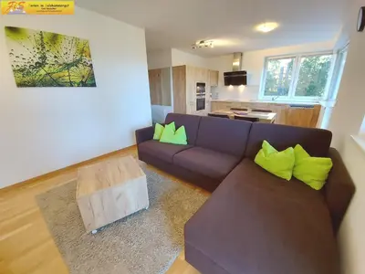 Küche/Küchenzeile in der Unterkunft Apartment Alpenoase
