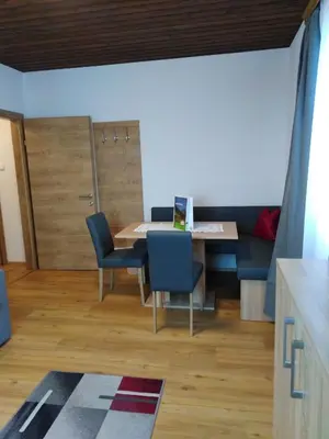 Ein Sitzbereich in der Unterkunft Ferienhaus Regina