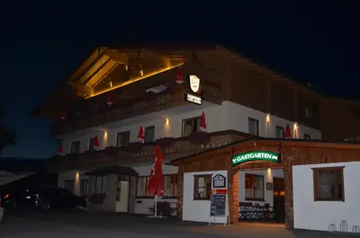 Das Gebäude in dem sich das Gasthaus befindet
