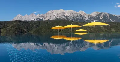 Naturlandschaft in der Nähe des Hotels