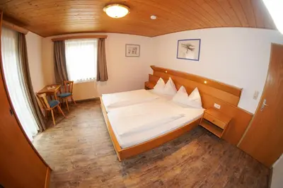 Ein Bett oder Betten in einem Zimmer der Unterkunft der Steinerwirt
