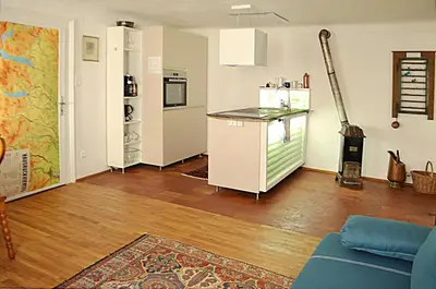 Küche/Küchenzeile in der Unterkunft Apartment Center