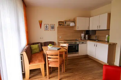 Küche/Küchenzeile in der Unterkunft Landhaus Kogler