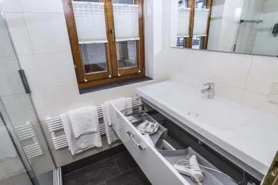 Ein Badezimmer in der Unterkunft Villa Anzengruber