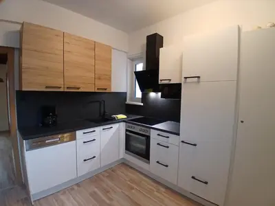Küche/Küchenzeile in der Unterkunft Ennshäusl by Schladming-Appartements