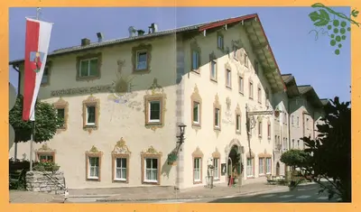 Das Gebäude in dem sich die Pension befindet