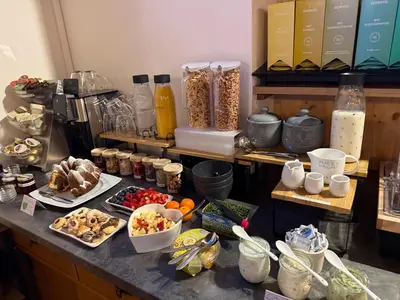 Essen in der Pension oder in der Nähe