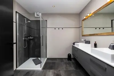 Ein Badezimmer in der Unterkunft Landhaus Rustika