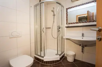 Ein Badezimmer in der Unterkunft Appartement Alpenfex