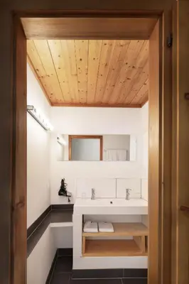 Ein Badezimmer in der Unterkunft Sonnhof