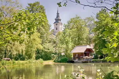 Naturlandschaft in der Nähe der Ferienwohnung