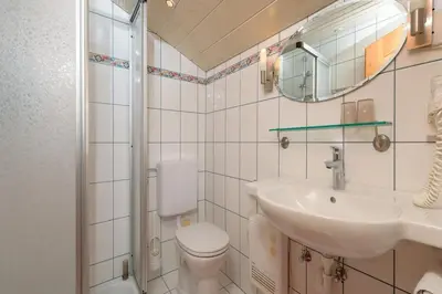 Ein Badezimmer in der Unterkunft Ferienhaus Andreas