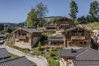 Naturlandschaft in der Nähe des Chalets