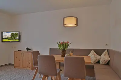 TV/Unterhaltungsangebot in der Unterkunft Appartement Schörghofer