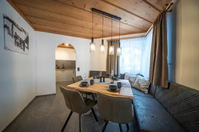 Ein Sitzbereich in der Unterkunft Das Geierberg
