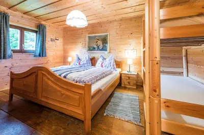 Ein Bett oder Betten in einem Zimmer der Unterkunft Almliesl LUNG-495