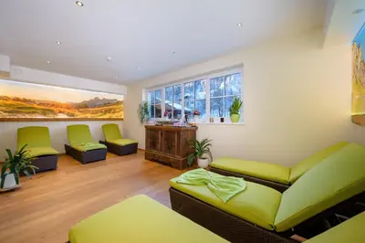 Ein Sitzbereich in der Unterkunft Appartement Viehhauser
