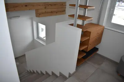Ein Bett oder Betten in einem Zimmer der Unterkunft Appartement Sprung