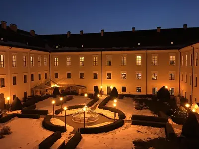 Grundriss der Unterkunft Wohnung Schloss Mondsee