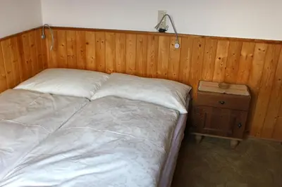 Ein Bett oder Betten in einem Zimmer der Unterkunft Fingerlos