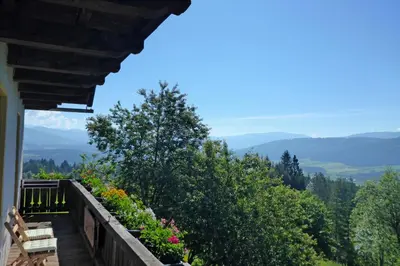 Naturlandschaft in der Nähe der Ferienwohnung