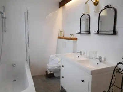 Ein Badezimmer in der Unterkunft Appartements Kornberg Gütl