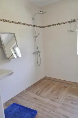 Ein Badezimmer in der Unterkunft Ferienhaus Steyrdurchbruch