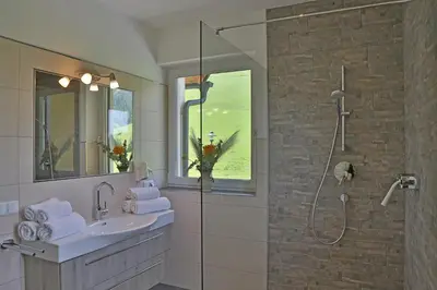 Ein Badezimmer in der Unterkunft Appartement Grießenkareck
