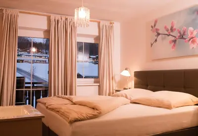 Ein Bett oder Betten in einem Zimmer der Unterkunft Appartement 