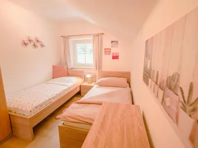 Ein Bett oder Betten in einem Zimmer der Unterkunft Appartement 