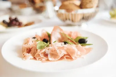 Essen im Hotel oder in der Nähe