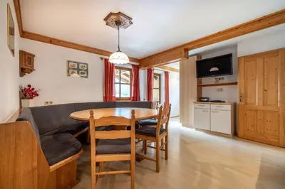 Küche/Küchenzeile in der Unterkunft Der Lammhof - Appartements Kaswurm