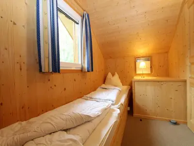 Ein Bett oder Betten in einem Zimmer der Unterkunft Chalet in Stadl an der Mur near Ski Slopes