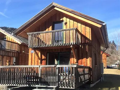Ein Balkon oder eine Terrasse in der Unterkunft Chalet in Stadl an der Mur near Ski Slopes