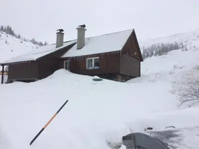 Zettlerhütte Planneralm im Winter