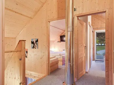 Ein Bett oder Betten in einem Zimmer der Unterkunft Chalet in Murau nahe Kreischberg