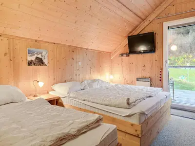 Ein Bett oder Betten in einem Zimmer der Unterkunft Chalet in Murau nahe Kreischberg