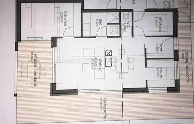 Grundriss der Unterkunft Sonnseite