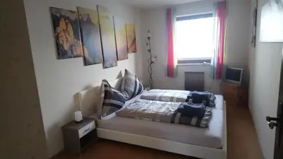 Ein Bett oder Betten in einem Zimmer der Unterkunft Appartement STOA