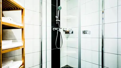 Ein Badezimmer in der Unterkunft Cityhouse Apartments Schladming