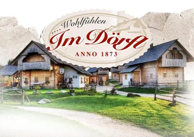 Das Gebäude in dem sich das Chalet befindet