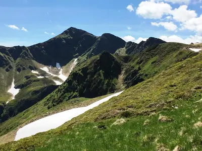 Naturlandschaft in der Nähe des Chalets