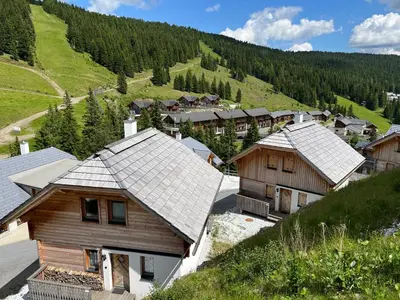 Naturlandschaft in der Nähe des Chalets