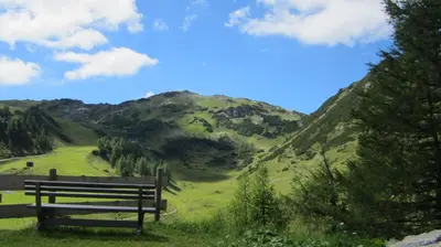 Naturlandschaft in der Nähe der Ferienwohnung