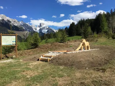 Naturlandschaft in der Nähe der Ferienwohnung