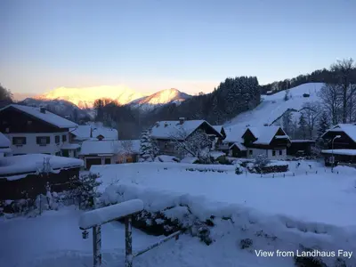 Landhaus Fay B&B im Winter