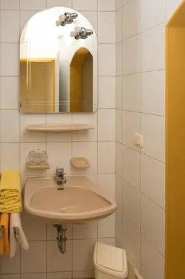 Ein Badezimmer in der Unterkunft smartMotel