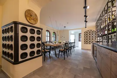 Ein Restaurant oder anderes Speiselokal in der Unterkunft Hotel Moserwirt