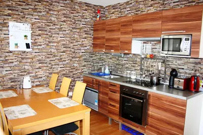 Küche/Küchenzeile in der Unterkunft Barbi Exclusive Apartment