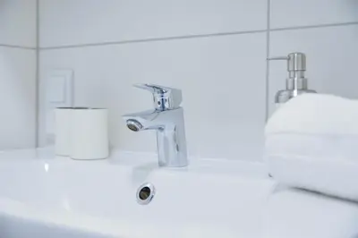 Ein Badezimmer in der Unterkunft Alpine Chalet Ulla Top 3 by AA Holiday Homes